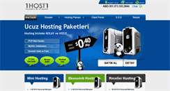 Desktop Screenshot of 1host1.com